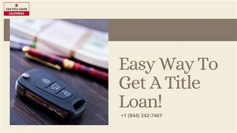 How To Do A Title Loan